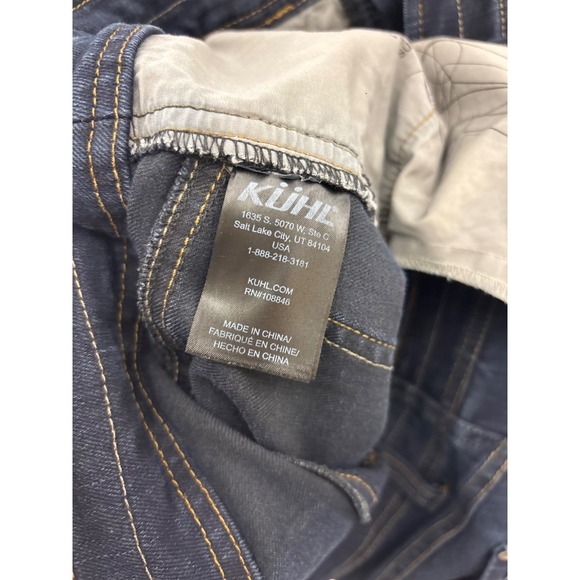 Kuhl Men Size 36 x 30 Denim Distuptr Jean Stretch Pants 5144 - Picture 7 of 10